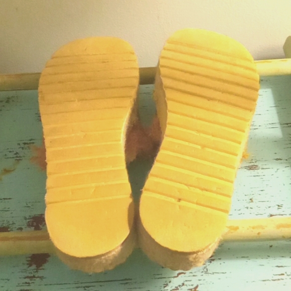 Hemp/soft burlap straw platform  slides - Picture 4 of 11